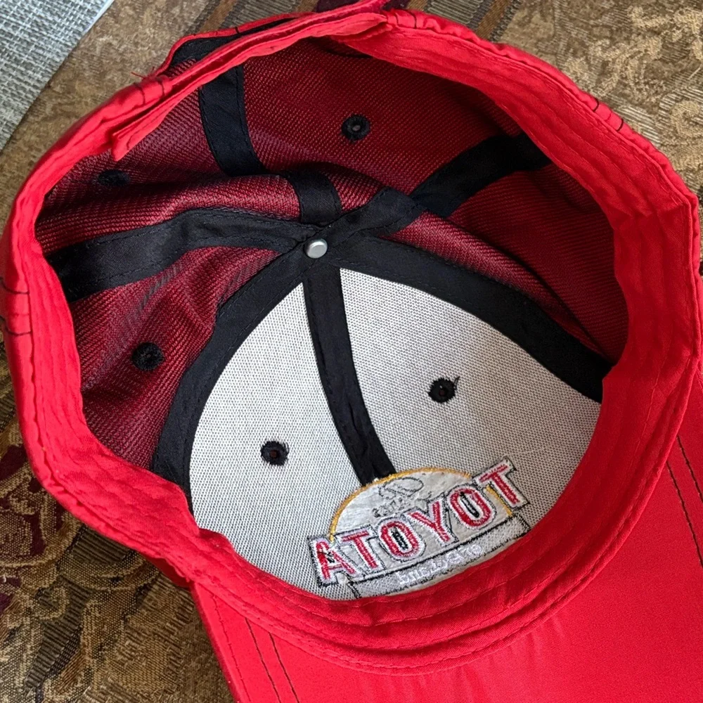 Toyota Of DeLand Red Baseball Cap - Men's Casual Hat - Picture 2 of 2